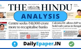 The Hindu News Analysis