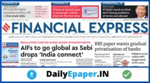 Financial Express Newspaper Download Daily After 07:00 AM Financial Express epaper